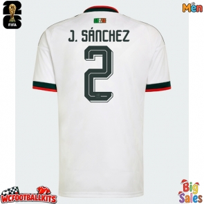 Mexico Jorge Sanchez #2 Replica Away Stadium Shirt World Cup 2026 Short Sleeve